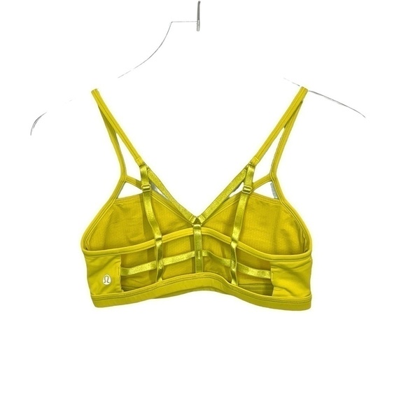 Lululemon Two Piece Seek the Heat Tank/Bra Heathered Slate/Pear Size 6 - Picture 13 of 14